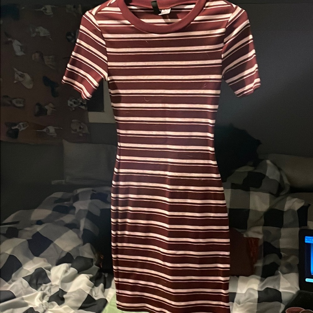 Striped Bodycon Dress